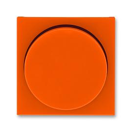 Накладка для светорегулятора поворотного LEVIT оранжевый / дымчатый чёрный 2CHH940123A4066 ABB