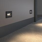 Подсветка для лестниц 3Вт  MRL LED 1109 чёрный a049756 Elektrostandard