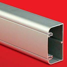 Алюминиевый кабель-канал "In-liner Aero" 110х50 мм (с 1 крышкой) цвет серый металлик  01199 DKC