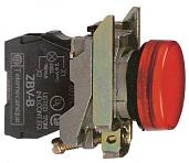 Лампа сигнальная XB4BVB4 красная 24В светодиодная Schneider Electric
