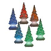 Фигурка светодиодная ULD-F620 RGB XMAS TREE SET12  на батарейках «елочка» в составе набора 11040 TM Uniel