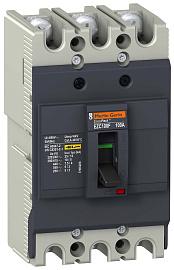 Выключатель автоматический 40А 3П трехполюсный 10кА IP20 EASYPACT EZC100F3040 Systeme Electric