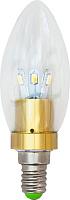 Лампа светодиодная 3,5 Вт E14 C35 4000К прозрачная 230В свеча LB-70 25255 Feron