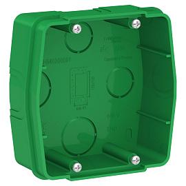 Коробка монтажная BLANCA для силовых розеток зеленый BLNMK000001 Systeme Electric