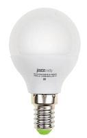 Лампа светодиодная    5Вт Е14 G45 4000К 400Лм матовая 220В Шар PLED-ECO .1036926A Jazzway