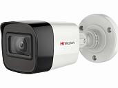 Камера видеонаблюдения (видеокамера наблюдения) аналоговая уличная цилиндрическая 5Мп HD-TVI с EXIR-подсветкой до 40м HiWatch DS-T520 (С) (3.6 mm)