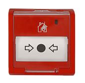 Извещатель пожарный ручной электроконтактный для передачи сообщения о пожаре при нажатии на клавишу ИПР 513-3М Болид