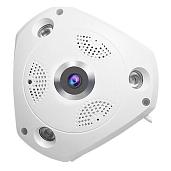 Камера видеонаблюдения (видеокамера наблюдения) Wi-Fi IP (рыбий глаз) (рыбий глаз) 2МП c ИК-подсветкой до 10м, объектив 2.3C8861WIP (C61S (рыбий глаз) 1080P) VStarcam