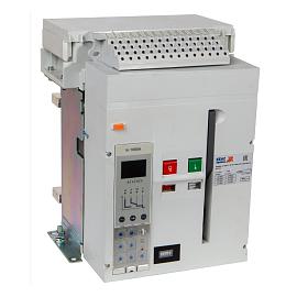 Выключатель автоматический воздушный 1600А 3П трехполюсный тип AC электронный OptiMat A-1600-S1-3P-50-F-MR5.0-B-C2200-M2-P00-S2-03 275051 КЭАЗ