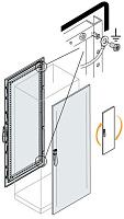 Дверь передняя/задняя 2000x800мм ВхШ  EC2080K ABB