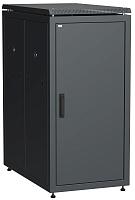 ITK Шкаф сетевой 19" LINEA N 18U 600х1000 мм металлическая передняя дверь черный LN05-18U61-M IEK