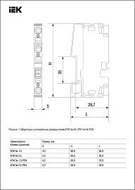 Клемма пружинная КПИ 3в-2,5 3 вывода 31А серый IEK