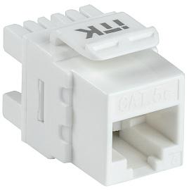 ITK Модуль Keystone Jack кат. 5E UTP 110 IDC 180 град. CS1-1C5EU-12 IEK