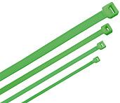 Хомут кабельный ХКн 4,8х200мм нейлон зеленый (100шт) HKG-W48-L200 ITK