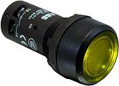 Кнопка управления с фиксацией желтая с подсветкой CP2-13Y-10 220В AC/DC 1НО плоск. кл. 1SFA619101R1313 ABB