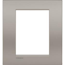 Рамка для розеток и выключателей Air, итальянский стандарт 3+3 мод. Цвет "Песчаник" Livinglight LNC4826SB Legrand