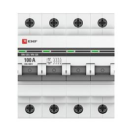 ВН-125, 4P 100А EKF PROxima