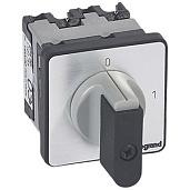 Выключатель - положение вкл/откл - PR 12 - 1П - 1 контакт - крепление на дверце 027400 Legrand