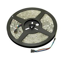 Лента светодиодная PLS 7,2Вт/м SMD 5050 30LED/м  RGB 12В IP65 5м .327637 JazzWay