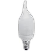 Лампа КЛЛ энергосберегающая 11Вт Е14 EIC/D 4100К Candle свеча на ветру 127х38 /C4NV11ECC/ ECOLA