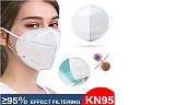 Защитная маска фильтрующая 5-слойная KN95 (респиратор, аналог FFP2) 28830 5