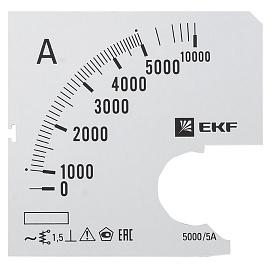 Шкала сменная для A721 5000/5А-1,5 s-a721-5000 EKF PROxima