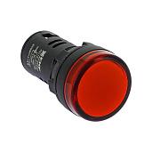 Лампа сигнальная (светодиодная матрица) AD16-22HS красная 24В (ledm-ad16-r-24)  EKF