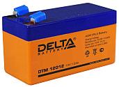 Аккумулятор свинцово-кислотный (аккумуляторная батарея) 12 В 1.2 А/ч DTM 12012 DELTA