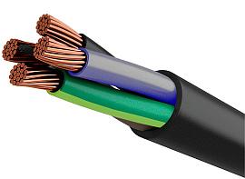 Кабель силовой медный КГтп-ХЛ 3х 4+1х 2.5- 0,66 Конкорд