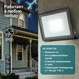 Прожектор светодиодный уличный ЭРА LPR-023-0-40K-050 50Вт 4000K 4000Лм IP65 Б0052032