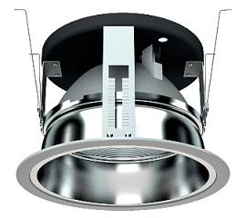 Светильник DLG 226 HF c ЭПРА направленного света с опаловым стеклом 2х26Вт IP44 1183000420 Световые технологии