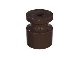Изолятор пластиковый D20х24 коричневый УСАДЬБА (Ретро) GE30025‑04 ТМ МЕЗОНИНЪ