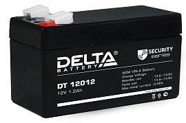 Аккумулятор свинцово-кислотный (аккумуляторная батарея) 12 В 1.2 А/ч DT 12012 DELTA