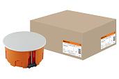 Распаячная коробка СП D80х40мм, крышка, пл. лапки, IP20, SQ1403-1025 TDM