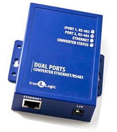 Конвертер  с гальванической развязкой Ethernet / RS485 x2 Z-397 (мод. WEB) IronLogic