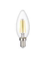 Лампа светодиодная 8 Вт PLED OMNI C35 E14 4000K CL 230/50 .5020757 Jazzway