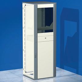 DKC R5CQEC1666 Сборный напольный шкаф CQCE для установки ПК, 1600x600x600 мм