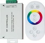Контроллер для светодиодной ленты LD56 с П/У белый, 18А12-24V (подходит для LS606,607)  21558 Feron