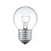 Лампа накаливания декоративная шар 60Вт Е27 прозрачная (ДШ 230-240-60, Калашниково)