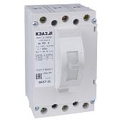 Выключатель автоматический 20А 3П трехполюсный 6kA тип AC ВА57-31-340010-20А-400-690AC-УХЛ3 108431 КЭАЗ