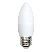 Лампа светодиодная 9 Вт E27 C37 3000К 750Лм матовая 175-250В свеча Norma ( LED-C37-9W/WW/E27/FR/NR ) UL-00003807 Volpe