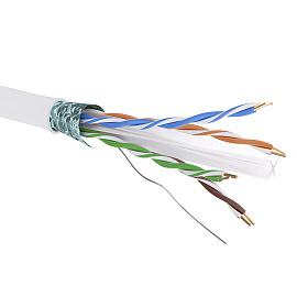 Кабель витая пара CAT 6, F/UTP, Hг(A)-LSLTx, серый RN6FUA03WH DKC