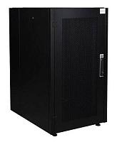 Шкаф напольный, телекоммуникационный 19", 26U 600х1000, передняя дверь перфорация, задняя стенка перфорированная, черный DR-721231 DATAREX
