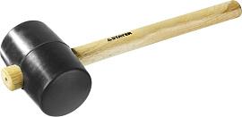 Киянка  резиновая черная с деревянной ручкой, 900г STAYER 20505-90