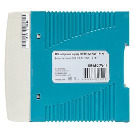 Блок питания на дин рейку 20Вт Uвх ~ 220 В AC m, Uвых - 12 В DC пост тока DR-M-20W-12 EKF