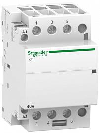 Контактор модульный 40А 220/240В 3НО iCT A9C20843 Schneider Electric