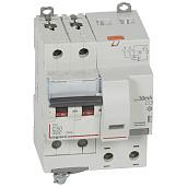 Выключатель автоматический дифференциального тока АВДТ DX3 50А 2П двухполюсный C 30мА 4 модуля 411163 Legrand