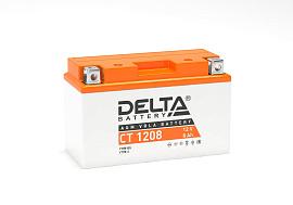 Аккумулятор для мототехники 12В 8.0Ач Delta CT 1208