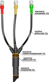 Муфта концевая 1ПКВ(Н)Тпнг-LS-3х(150-240) для кабелей без брони 22040092 НТК