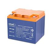 Аккумулятор свинцово-кислотный (аккумуляторная батарея)  необслуживаемый 12В 38 Ач DL-SVC-VP1238 SVC